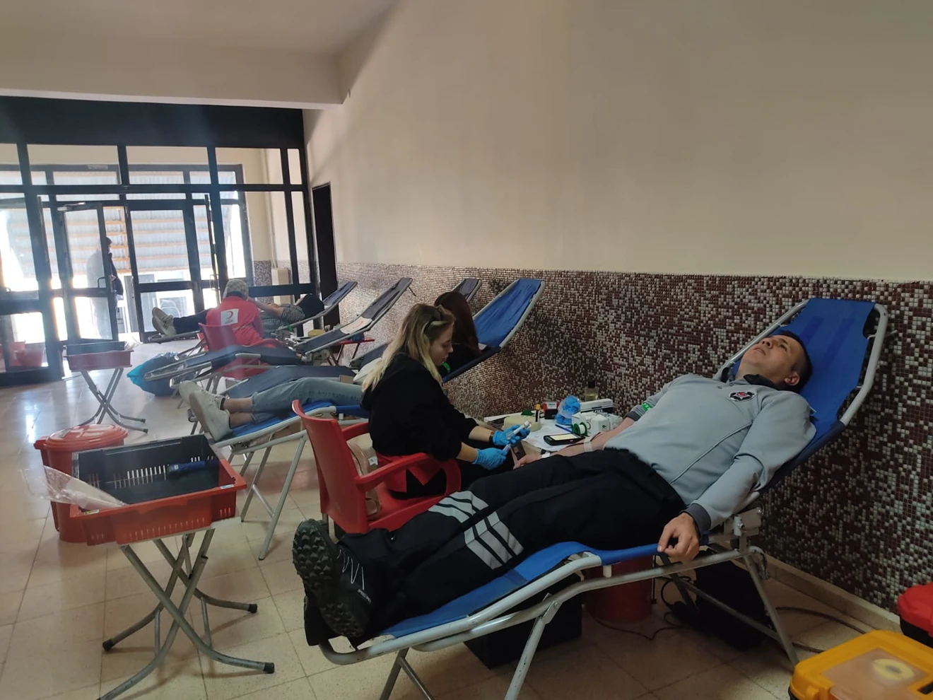 "SENSİZ OLMAZ" Kan Bağışı